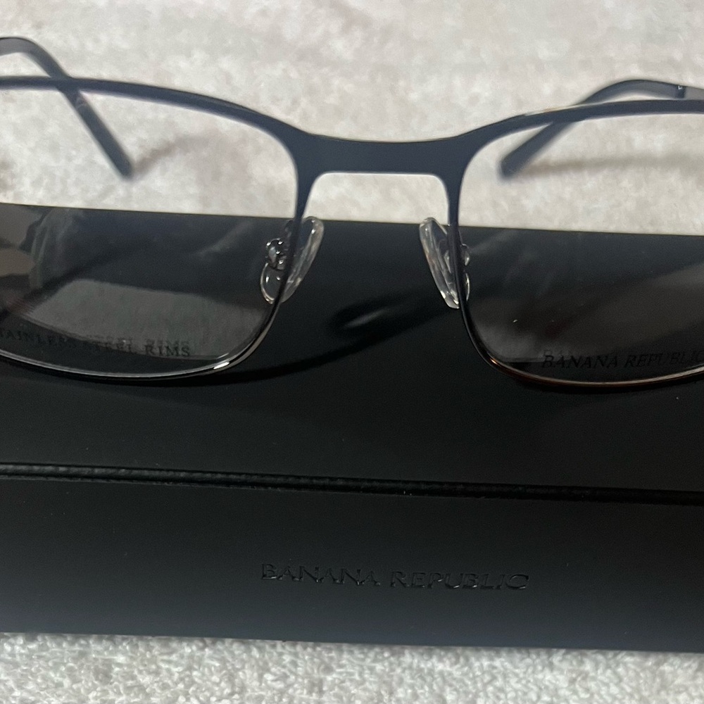 Banana Republic Dark Metal Eyeglasses